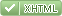 Unsere Website hat g&uuml;ltiges XHTML 1.0.